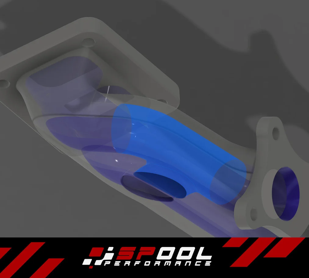 Spool Performance Billet Manifold A90 Supra 2 Port Top Mount Turbocharger Kit - Image 20
