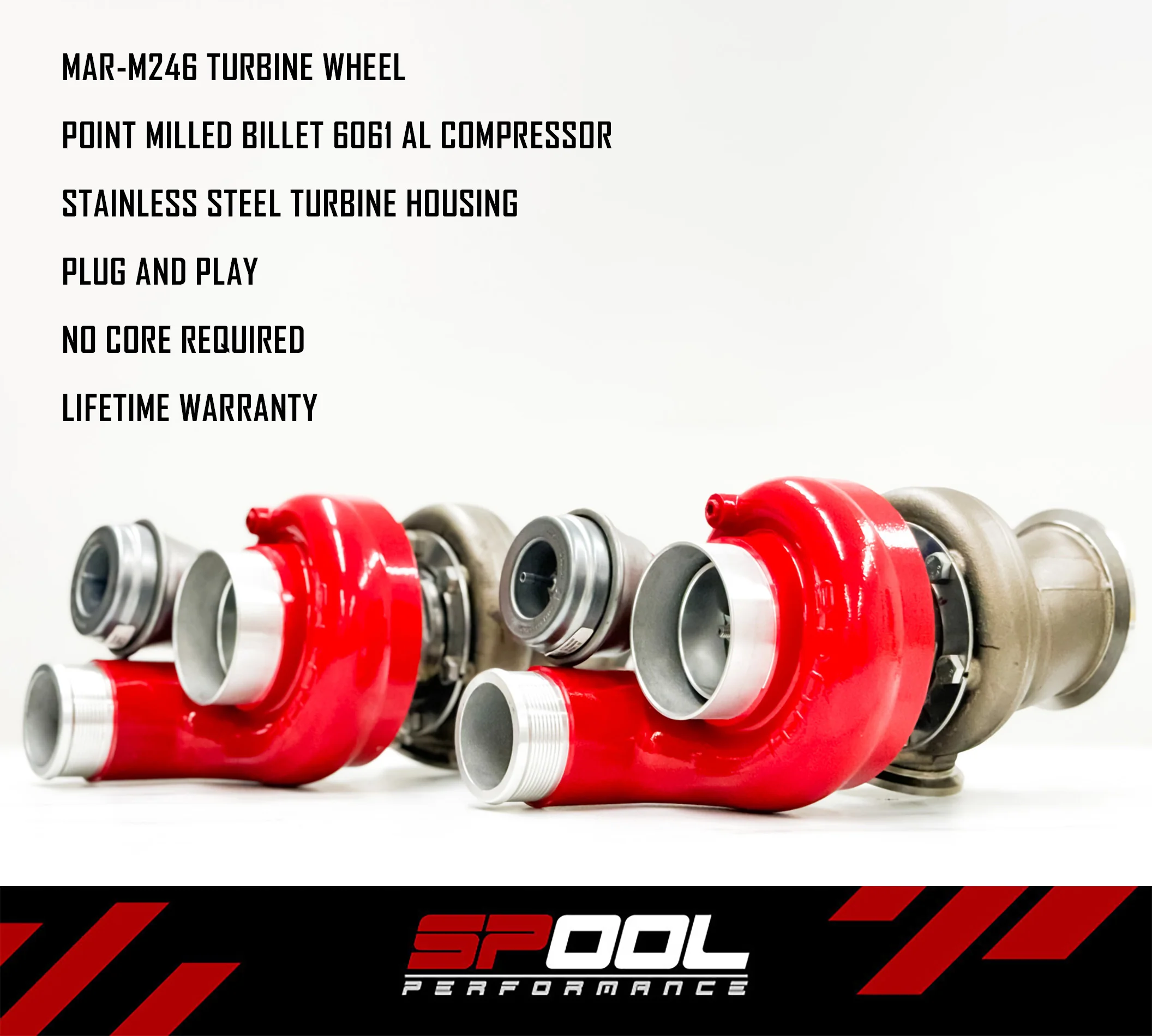 Spool IFX1200 Full Frame Upgraded Turbocharger | Mercedes AMG GT/ GTC/ GTS/ GTR [M178] - Image 3